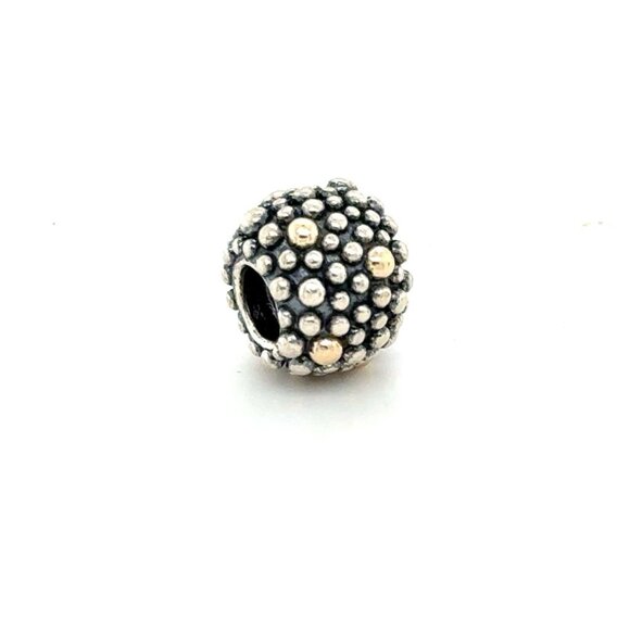 2 Pandora Two-Tone Dot Charms - Picture 3 of 5